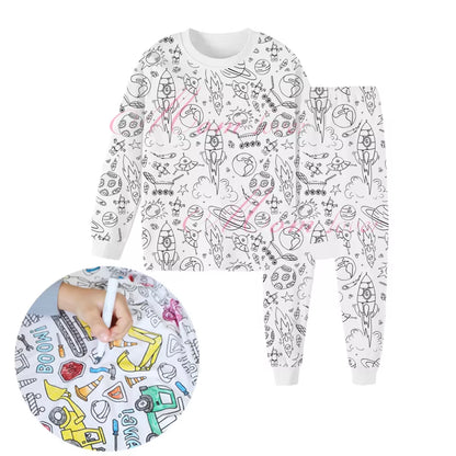Color Your Own Pajama Set – Creative Collection
