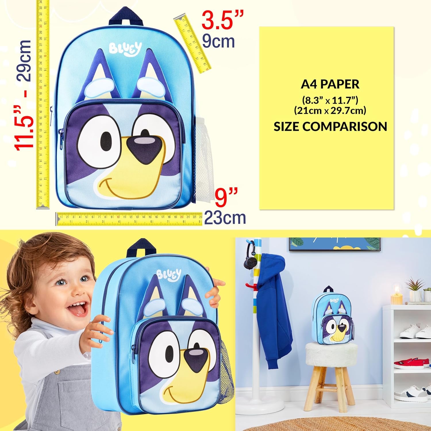 Bluey Kids’ Preschool Backpack