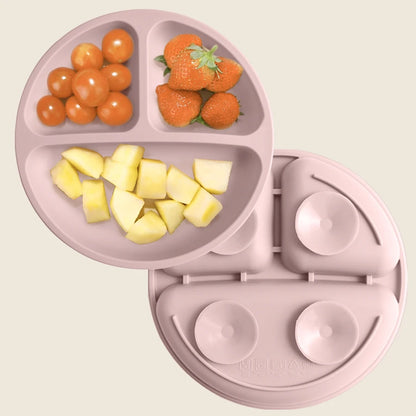 Baby Silicone Suction Plate – BPA-Free Toddler Feeding Dish with Strong Suction Base