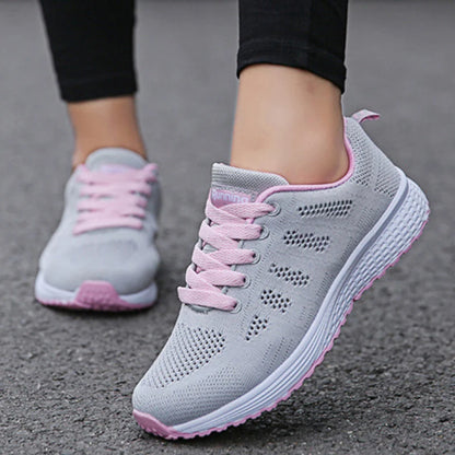 Women’s Breathable Mesh Sneakers – Lightweight Casual Walking & Fashion Shoes