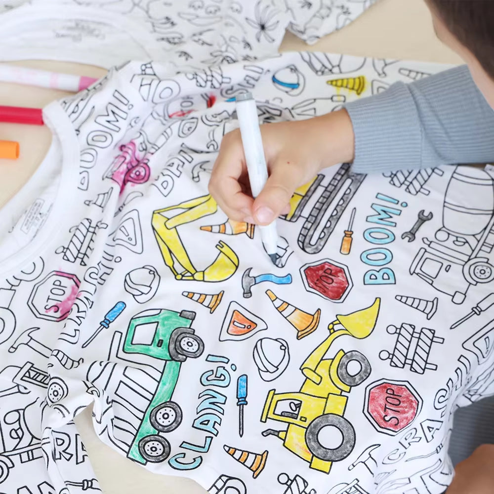 Color Your Own Pajama Set – Creative Collection