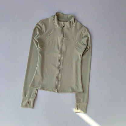 Women’s Long-Sleeve Zip-Up Activewear Jacket