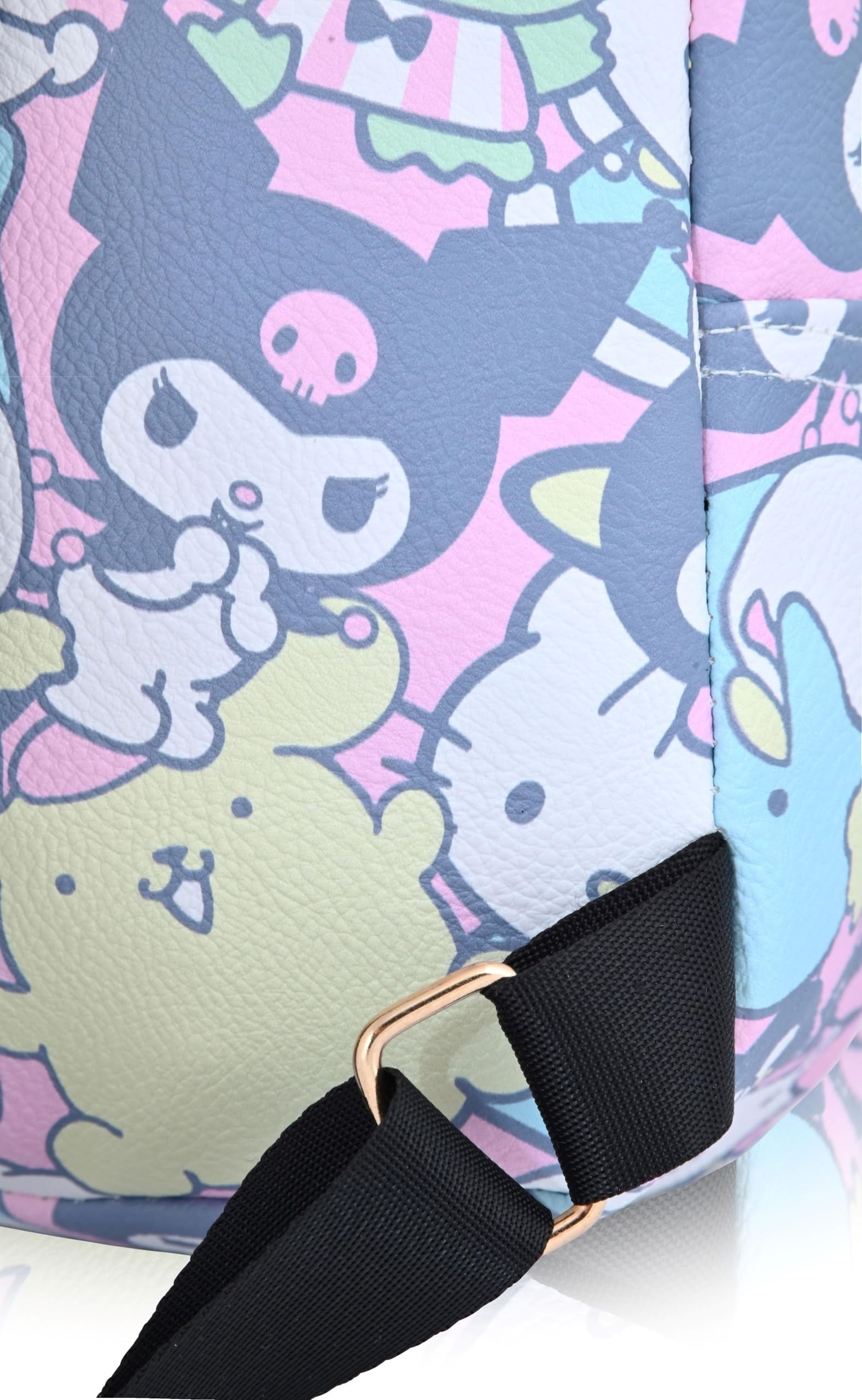 Officially Licensed Sanrio Hello Kitty Mini Backpack – 10-Inch PU Leather Backpack Purse