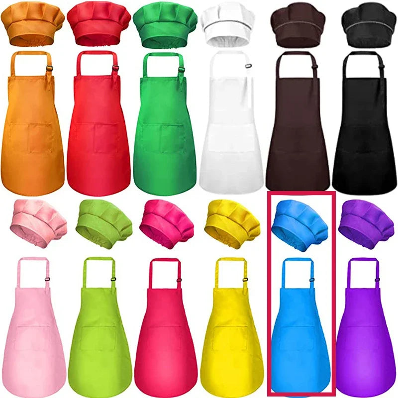 Kids’ Chef Apron & Hat Set