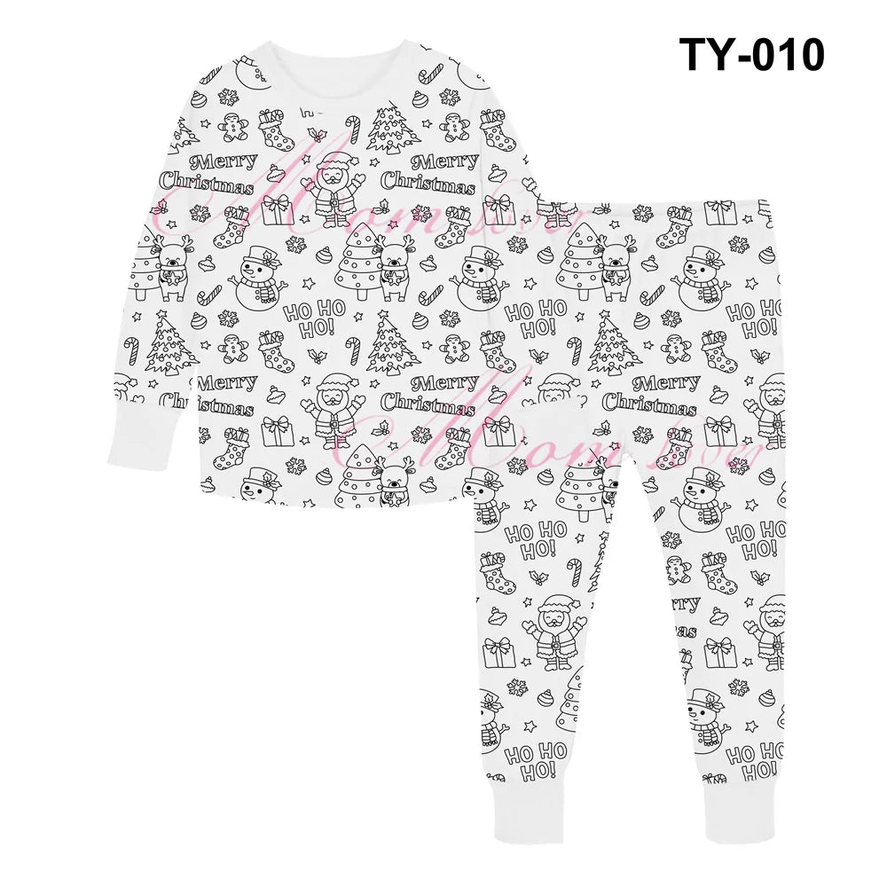 Color Your Own Pajama Set – Creative Collection