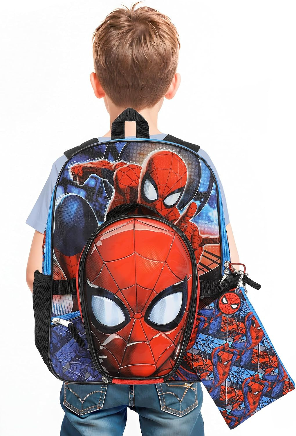 Spider-Man Superhero 5-Piece Backpack Set
