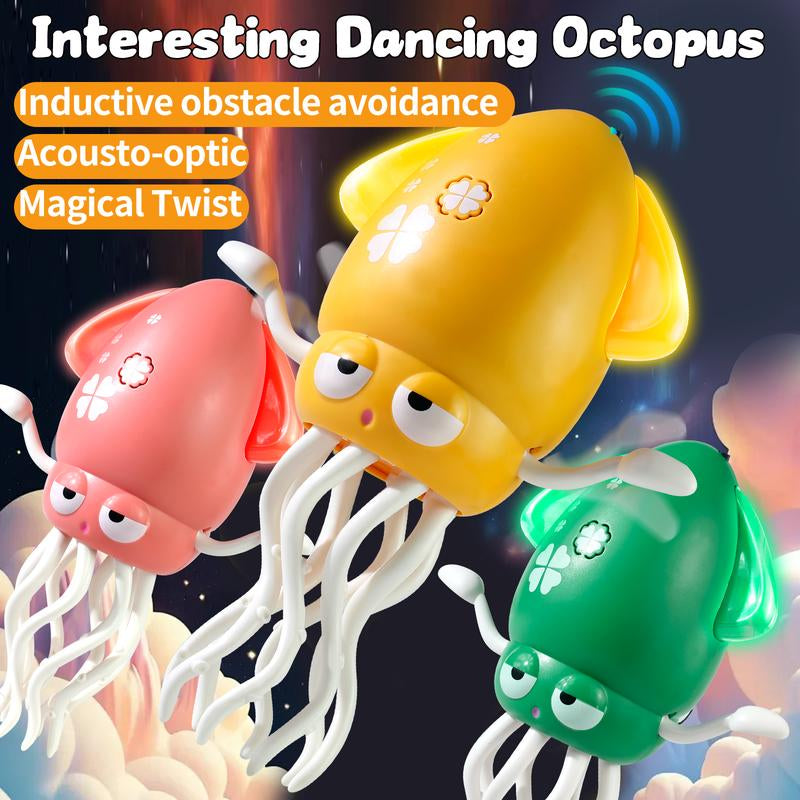 Interactive Dancing Squid LED Toy with Music