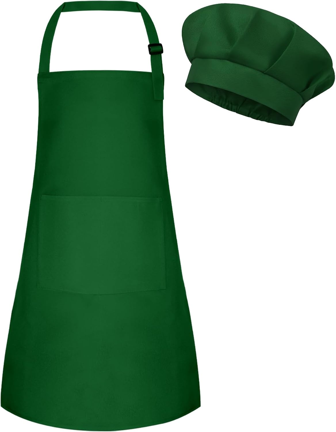Kids Chef Apron & Hat Set – Adjustable Cooking and Art Smock