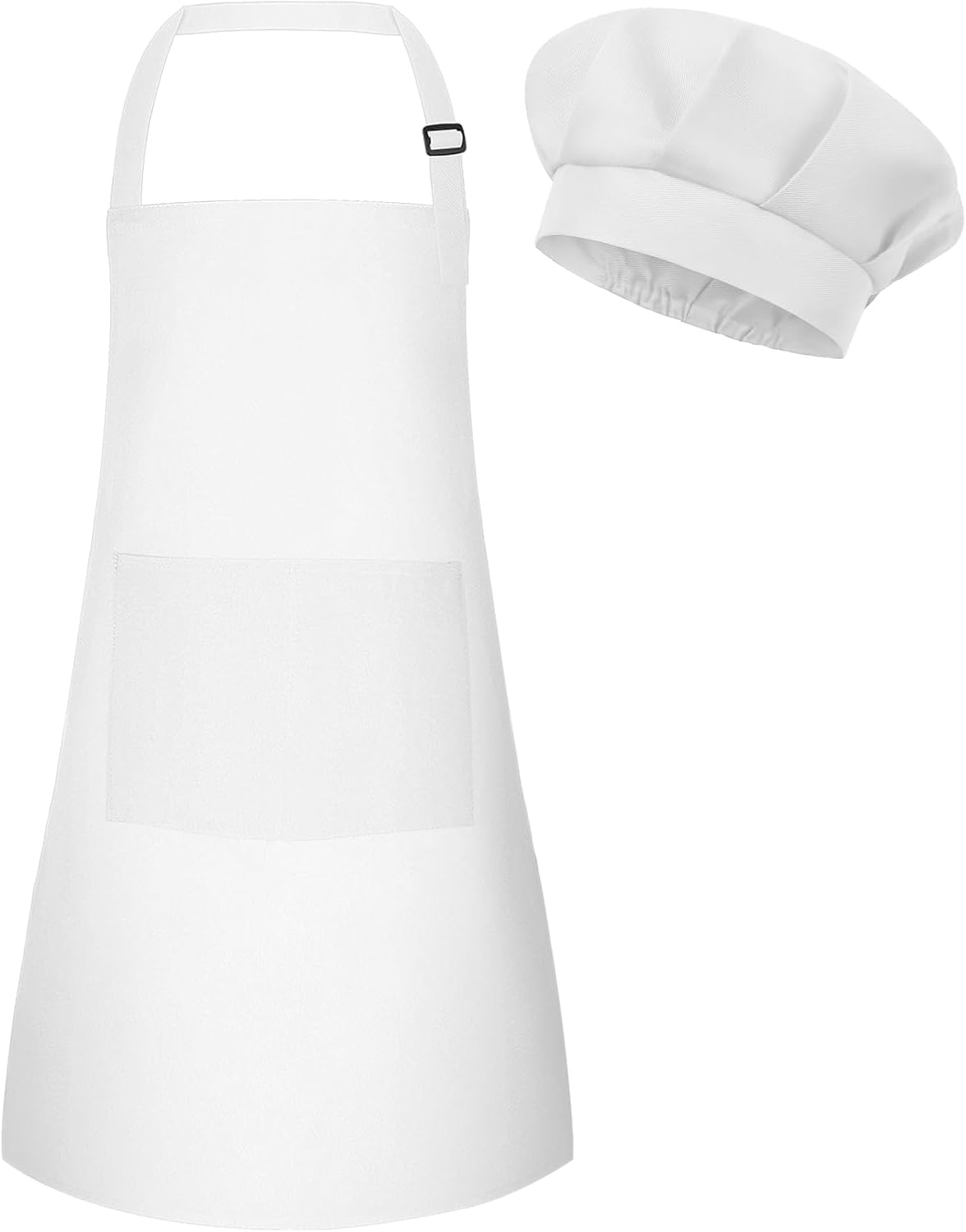 Kids Chef Apron & Hat Set – Adjustable Cooking and Art Smock