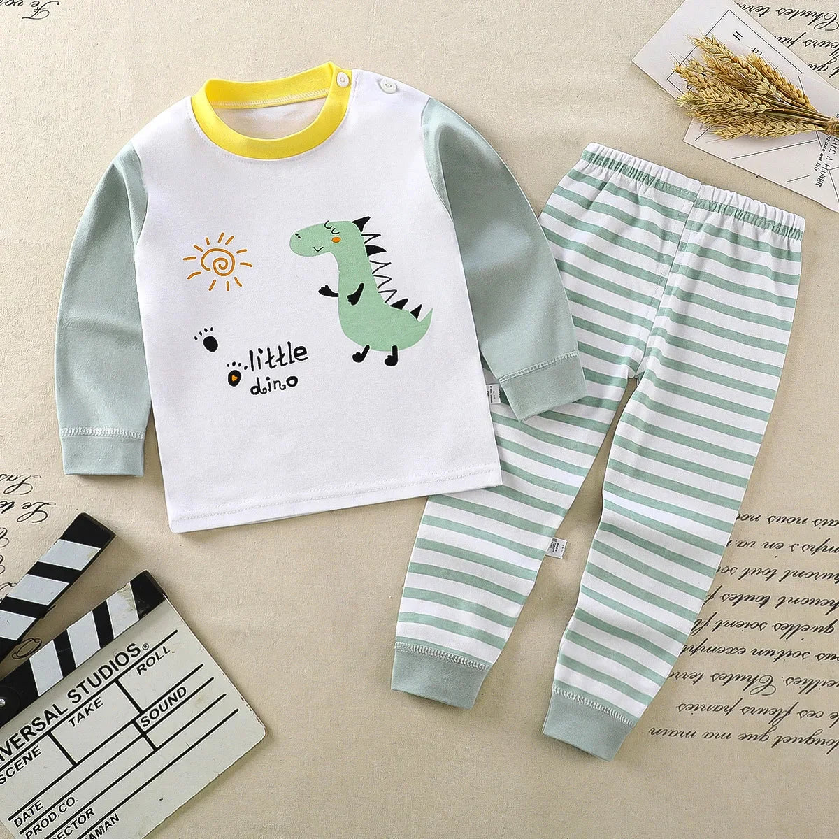 Kids’ 100% Cotton Pajama Set – Cute & Comfortable