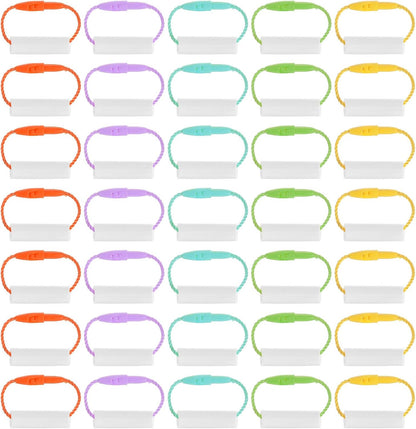 30 Pairs Waterproof Kids Name Tags – Shoe, Backpack & Bottle Labels