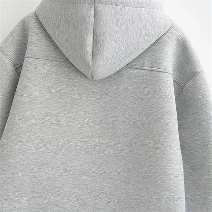 Women’s Oversized Zip-Up Hoodie