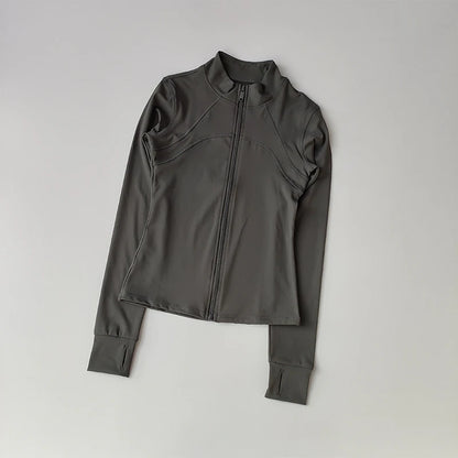 Women’s Long-Sleeve Zip-Up Activewear Jacket