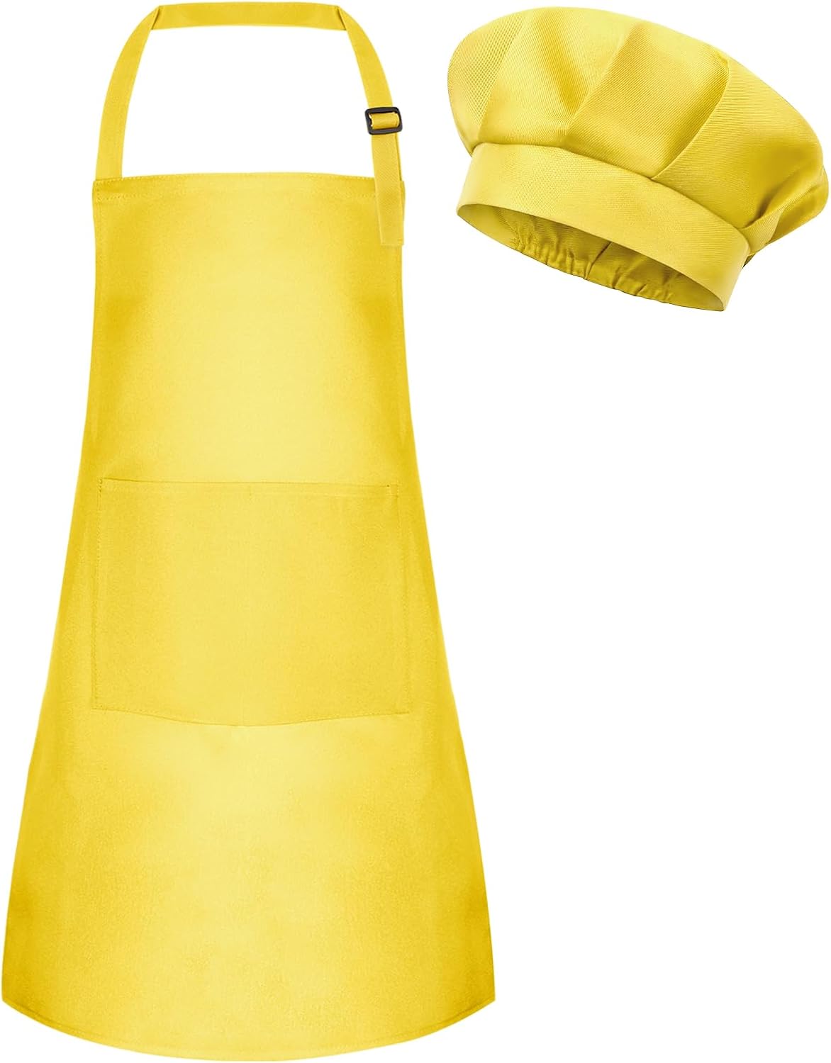 Kids Chef Apron & Hat Set – Adjustable Cooking and Art Smock