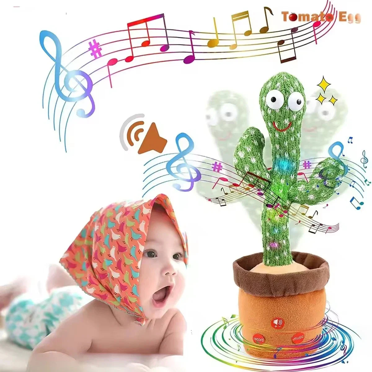 Dancing Talking Cactus Toy
