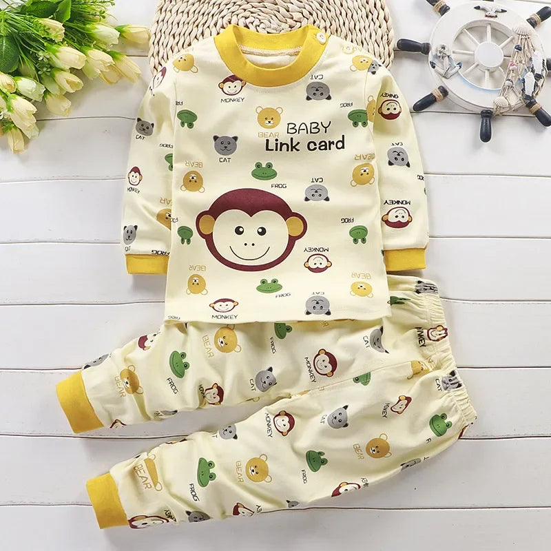 Kids’ 100% Cotton Pajama Set – Cute & Comfortable