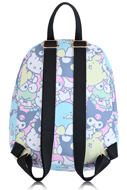 Officially Licensed Sanrio Hello Kitty Mini Backpack – 10-Inch PU Leather Backpack Purse