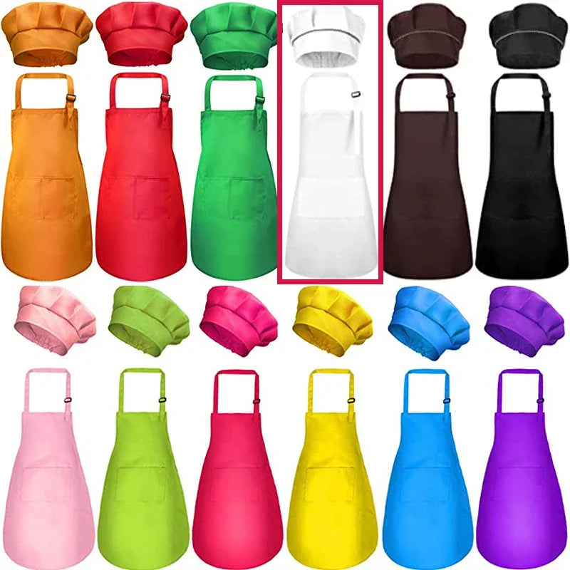 Kids’ Chef Apron & Hat Set