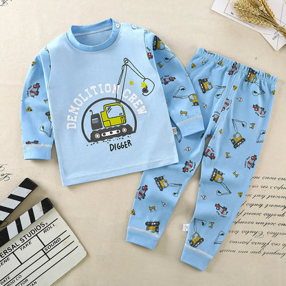 Kids’ 100% Cotton Pajama Set – Cute & Comfortable