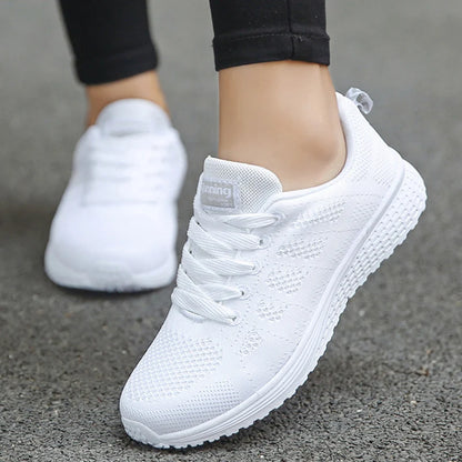 Women’s Breathable Mesh Sneakers – Lightweight Casual Walking & Fashion Shoes