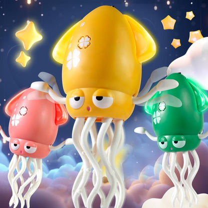 Interactive Dancing Squid LED Toy with Music