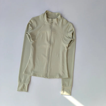 Women’s Long-Sleeve Zip-Up Activewear Jacket