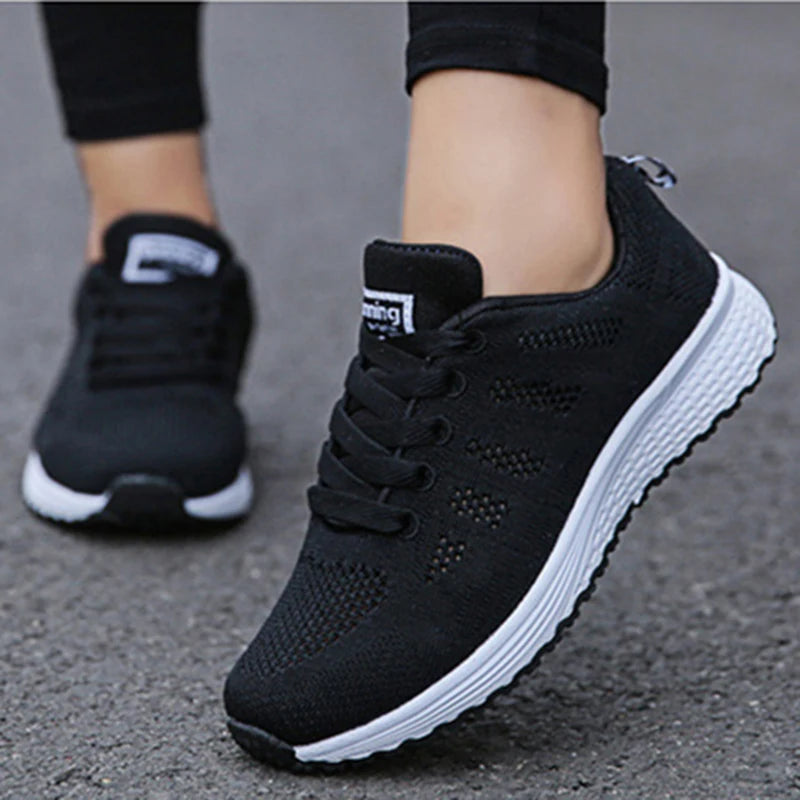 Women’s Breathable Mesh Sneakers – Lightweight Casual Walking & Fashion Shoes