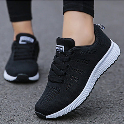 Women’s Breathable Mesh Sneakers – Lightweight Casual Walking & Fashion Shoes