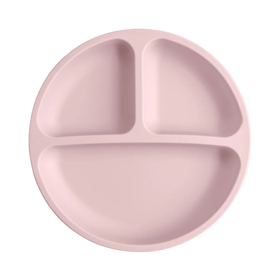 Baby Silicone Suction Plate – BPA-Free Toddler Feeding Dish with Strong Suction Base