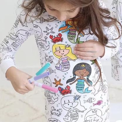 Color Your Own Pajama Set – Creative Collection