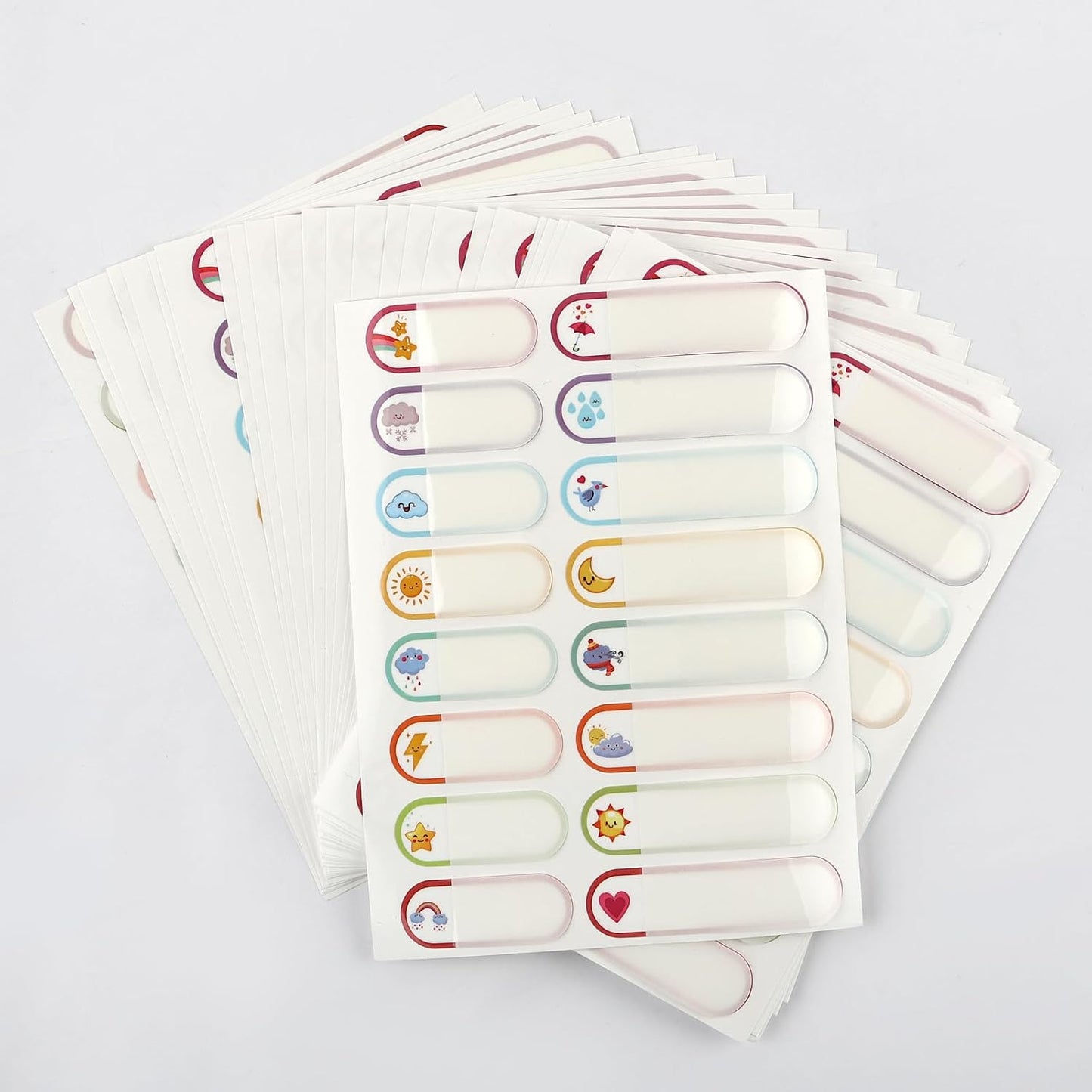 Cute Daycare & School Name Labels – 480 Waterproof Stickers
