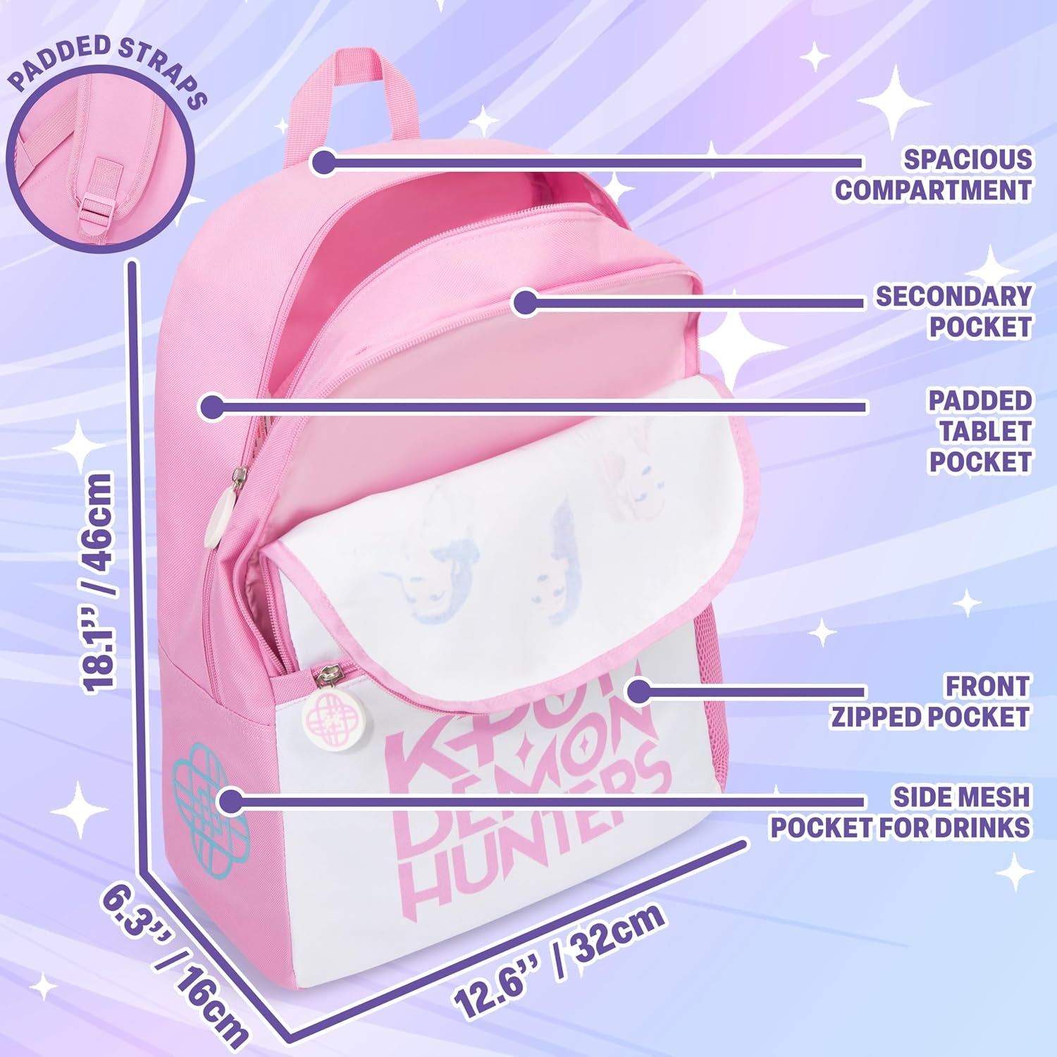K-Pop Demon Hunters Girls' Backpack