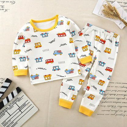Kids’ 100% Cotton Pajama Set – Cute & Comfortable