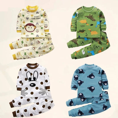 Kids’ 100% Cotton Pajama Set – Cute & Comfortable