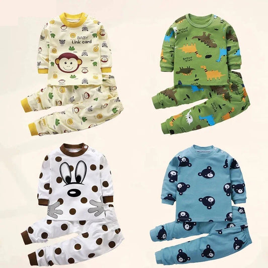 Kids’ 100% Cotton Pajama Set – Cute & Comfortable