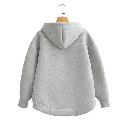 Women’s Oversized Zip-Up Hoodie