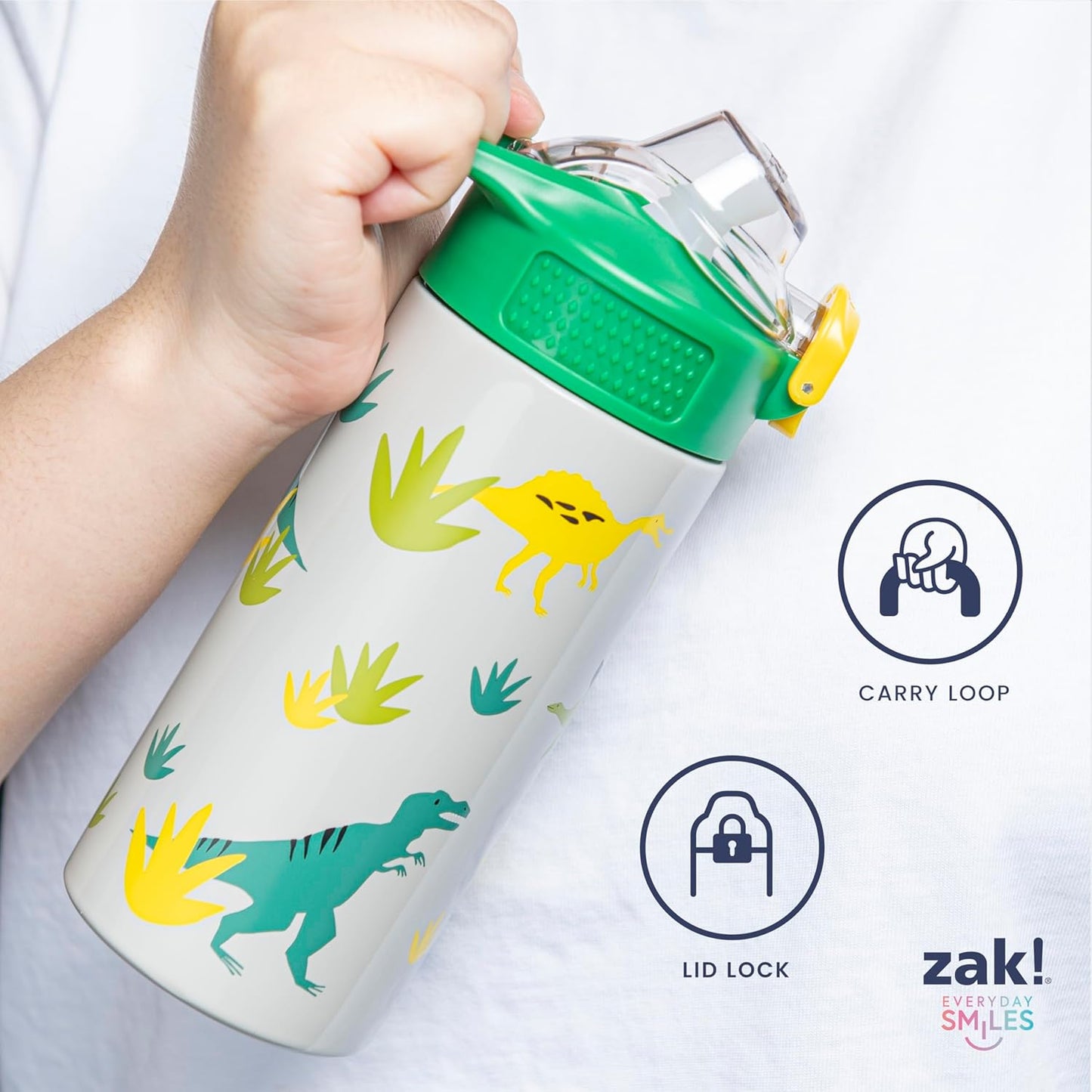 HUNTRIX 19 oz Kids’ Insulated Stainless Steel Water Bottle