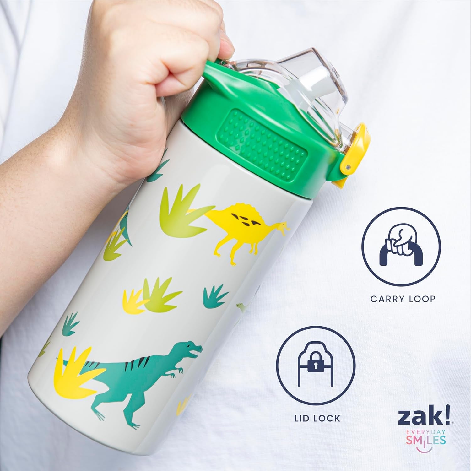 HUNTRIX 19 oz Kids’ Insulated Stainless Steel Water Bottle