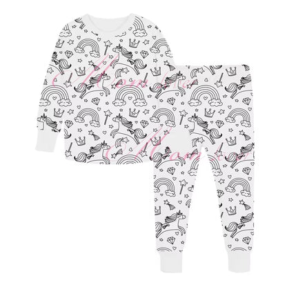 Color Your Own Pajama Set – Creative Collection