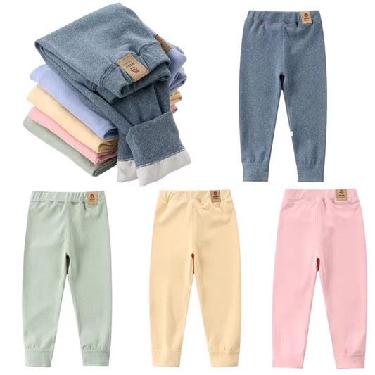 Kids’ Fleece-Lined Winter Jogger Pants – Warm & Soft Thermal Trousers for Boys & Girls