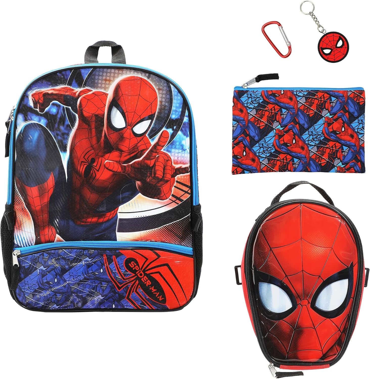 Spider-Man Superhero 5-Piece Backpack Set