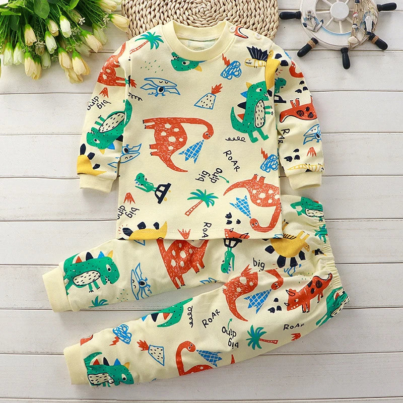 Kids’ 100% Cotton Pajama Set – Cute & Comfortable