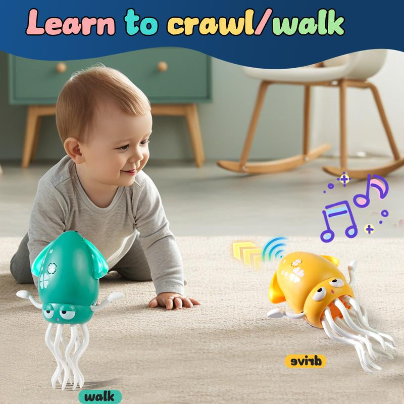 Interactive Dancing Squid LED Toy with Music