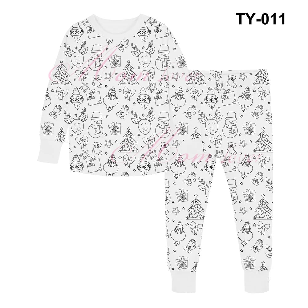 Color Your Own Pajama Set – Creative Collection