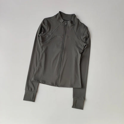 Women’s Long-Sleeve Zip-Up Activewear Jacket