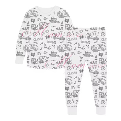Color Your Own Pajama Set – Creative Collection
